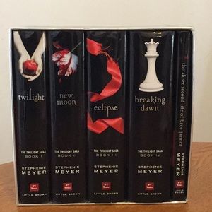 Twilight saga book set